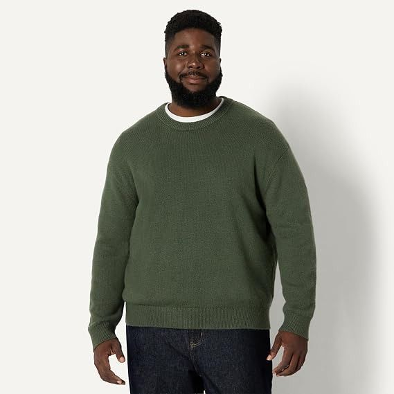 Green Crew Neck Sweater imagen 3